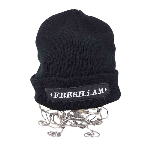 FRESH I AM MADE IN AMERICA ロゴ刺繍ニット帽 メンズ