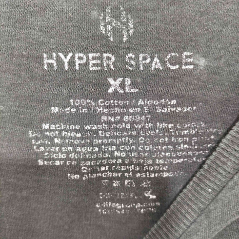企業ロゴ ショートスリーブ クルーネックTシャツ メンズ import:XL