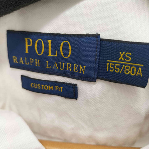 ポロラルフローレン POLO RALPH LAUREN CUSTOM FIT スモールポニー刺繍L/Sシャツ レディース import:XS