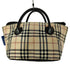 バーバリーブルーレーベル BURBERRY BLUE LABEL ノバチェック ミニハンドトートバッグ レディース