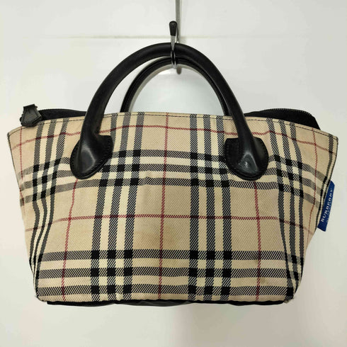 バーバリーブルーレーベル BURBERRY BLUE LABEL ノバチェック ミニハンドトートバッグ レディース