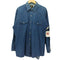 SADDLE KING Western 80-90s USA製 デニムウエスタンシャツ メンズ import:L