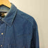 SADDLE KING Western 80-90s USA製 デニムウエスタンシャツ メンズ import:L