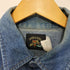 SADDLE KING Western 80-90s USA製 デニムウエスタンシャツ メンズ import:L