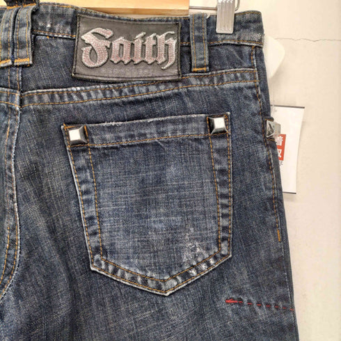 ディースクエアード DSQUARED2 ステッチデザイン デカジップ スタッズ スキニーデニムパンツ メンズ JPN:46