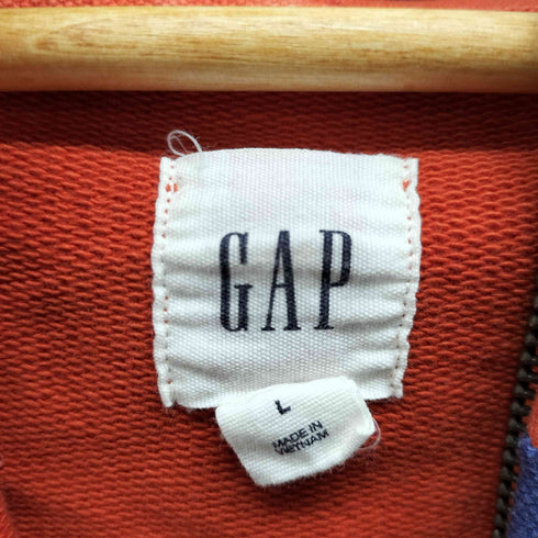 ギャップ Gap ロゴパッチジップアップパーカー メンズ JPN:L