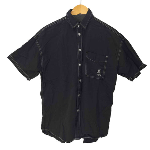 エックスガール X-girl TWILL FACE EMBROIDERY S/S SHIRT レディース JPN:S