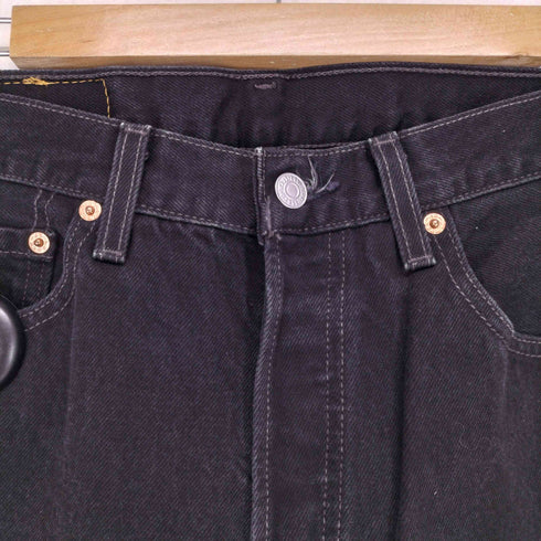 リーバイス Levis 00s USA製 501 先染め ボタンフライデニムパンツ メンズ 32×30