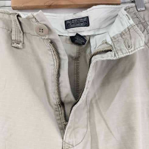 ポロジーンズカンパニーラルフローレン POLO JEANS COMPANY RALPH LAUREN リップストップカーゴハーフパンツ メンズ 34