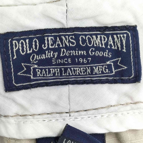 ポロジーンズカンパニーラルフローレン POLO JEANS COMPANY RALPH LAUREN リップストップカーゴハーフパンツ メンズ 34