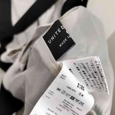 ユナイテッドトウキョウ UNITED TOKYO 21SS アート カット シャツ ワンピース レディース JPN:0