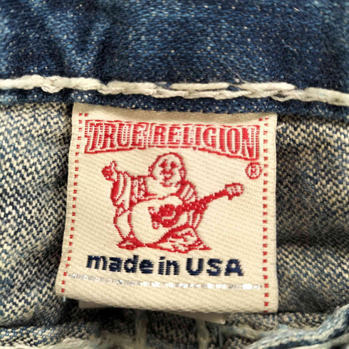 トゥルーレリジョン TRUE RELIGION JOEY SUPER T ジッパーフライ フレアデニムパンツ Y2K メンズ 28×33