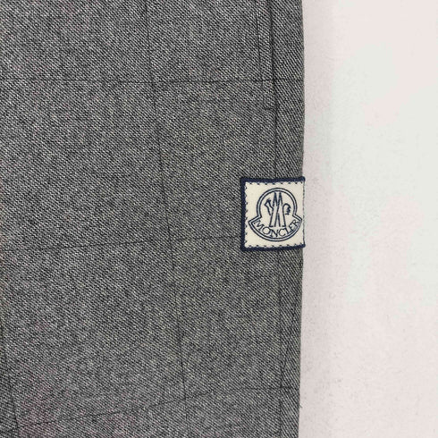 モンクレール MONCLER GAMME BLEU PANTALONE ウール チェック パンツ メンズ 1