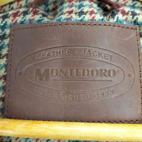 MONTEDORO ウール×スウェード ベスト import メンズ L