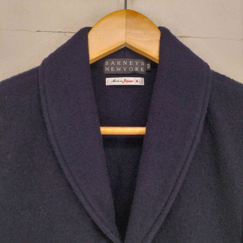 バーニーズニューヨーク BARNEYS NEWYORK ショールカラ―ウールモッサベスト メンズ 46