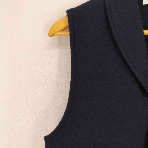 バーニーズニューヨーク BARNEYS NEWYORK ショールカラ―ウールモッサベスト メンズ 46