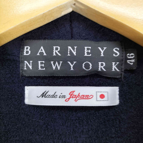 バーニーズニューヨーク BARNEYS NEWYORK ショールカラ―ウールモッサベスト メンズ 46