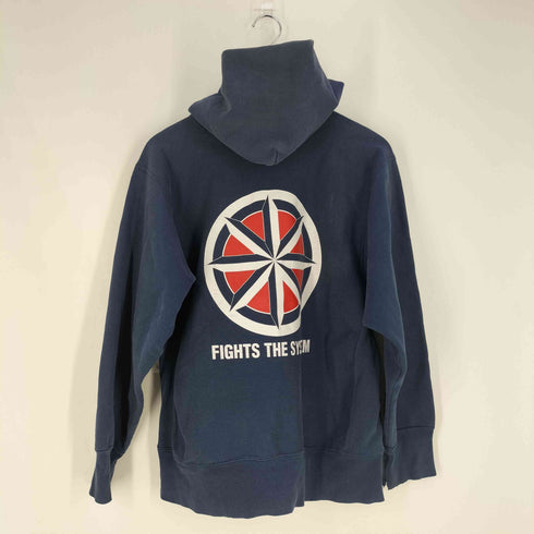 ユナイテッドスポーツ UNITED SPORTS 90-00s USA製 プリント プルオーバー パーカー メンズ import:L