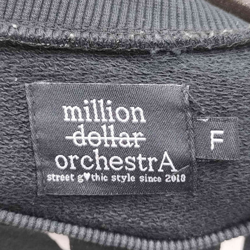 millon dollar orchestra BARBED WIRE SWEAT 有刺鉄線 メンズ FREE