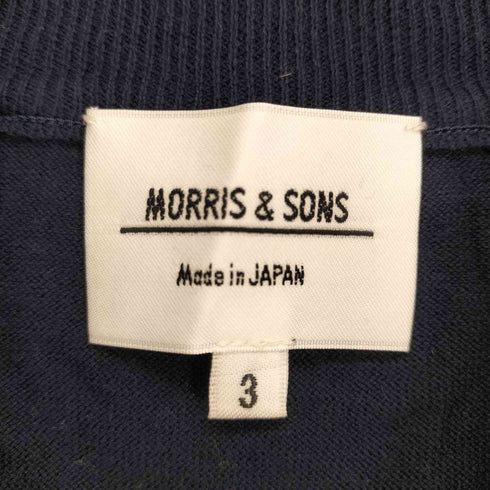 モリスアンドサンズ MORRIS & SONS モックネックTシャツ メンズ 3