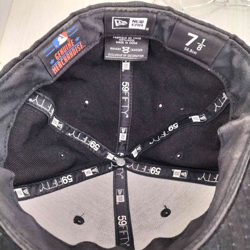 ニューエラ NEW ERA 59FIFTY MLB チームロゴ 刺繍 6パネル ベースボールキャップ メンズ 7 8/1