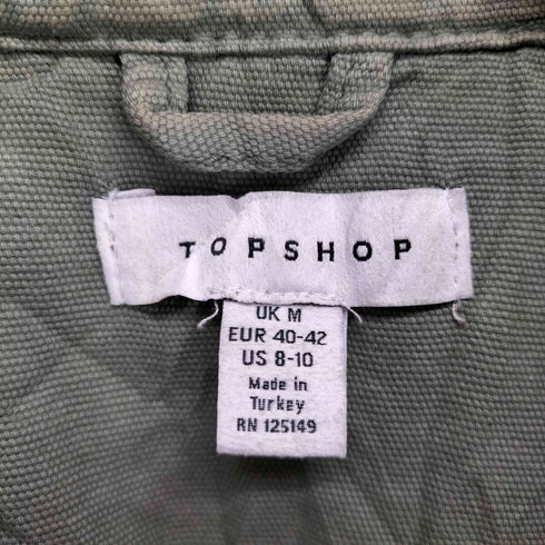 トップショップ TOPSHOP ミリタリージャケット メンズ M