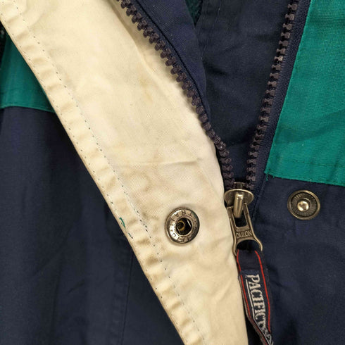 パシフィックトレイル PACIFIC TRAIL バイカラージップブルゾン メンズ L