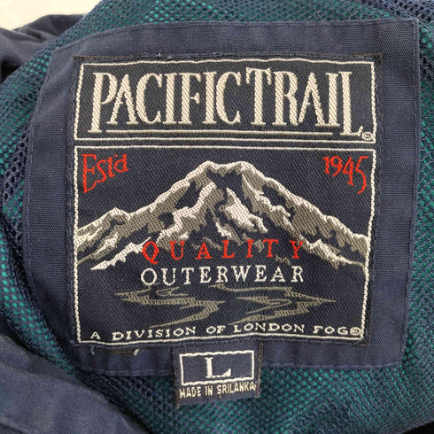 パシフィックトレイル PACIFIC TRAIL バイカラージップブルゾン メンズ L