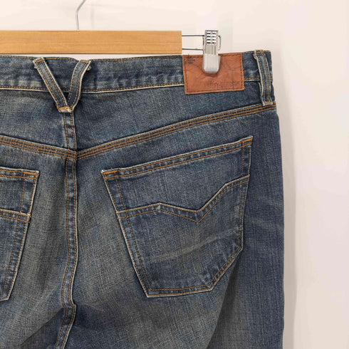 ハーレーダビッドソン HARLEY-DAVIDSON Modern Straight Jeans Dark Wash Denim メンズ 40×32