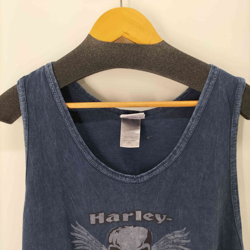 ハーレーダビッドソン HARLEY-DAVIDSON 00s 両面プリント タンクトップ Hawaii メンズ import:XXL