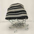 ラカル RACAL Multi Border Japanese Paper Knit Hat 和紙混紡 ニットバケットハット メンズ FREE