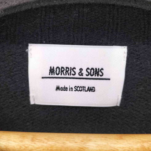 モリスアンドサンズ MORRIS & SONS MADE IN SCOTLAND ウールニット メンズ JPN:3
