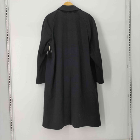 ランバンコレクション LANVIN COLLECTION 比翼ウールステンカラーコート メンズ R52