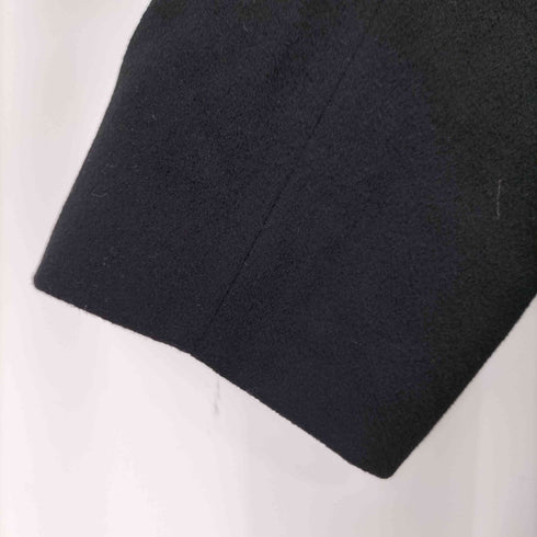 ランバンコレクション LANVIN COLLECTION 比翼ウールステンカラーコート メンズ R52