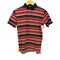 ポロバイラルフローレン Polo by RALPH LAUREN ポニー刺繍 マルチボーダー S/S ポロシャツ レディース M