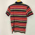 ポロバイラルフローレン Polo by RALPH LAUREN ポニー刺繍 マルチボーダー S/S ポロシャツ レディース M