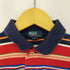 ポロバイラルフローレン Polo by RALPH LAUREN ポニー刺繍 マルチボーダー S/S ポロシャツ レディース M