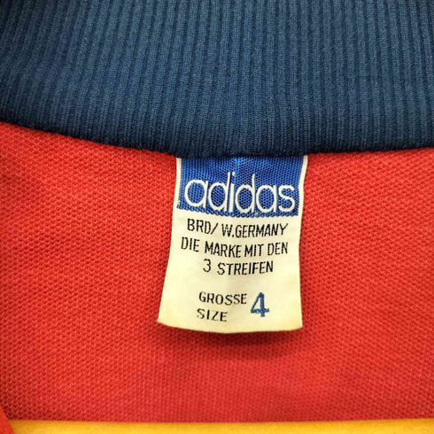 アディダス adidas 70S 西ドイツ製 2トーン トラックジャケット メンズ JPN:4