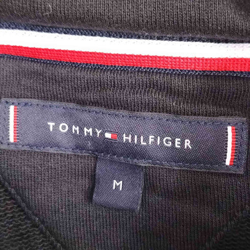 トミーヒルフィガー TOMMY HILFIGER ロゴ刺繍 プルオーバー パーカー メンズ import:M