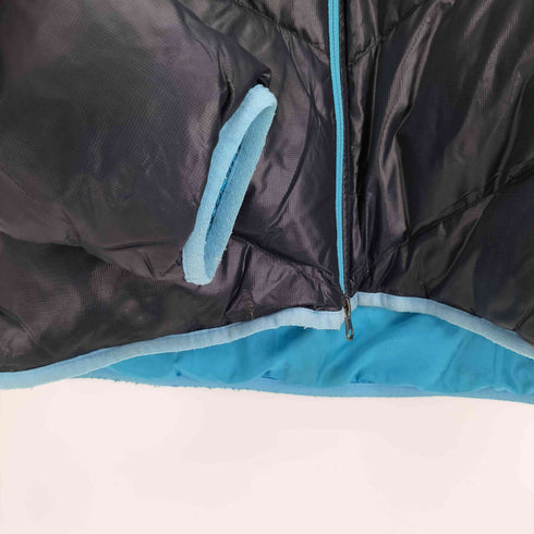 ナイキ NIKE 700 FILL フィル ロゴ プリント ダブルジップ フーデッド ダウン ジャケット メンズ import:XL