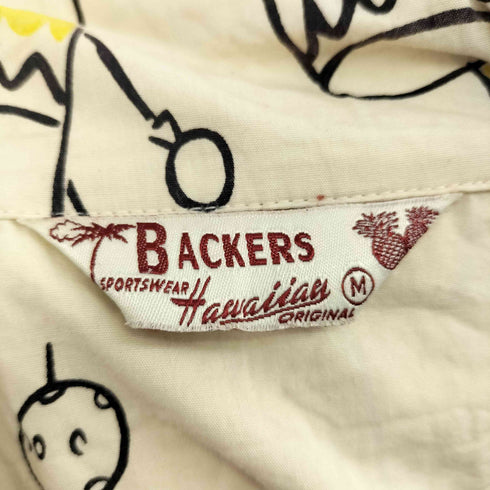 バッカーズ Backers 総柄アロハシャツ メンズ JPN:M