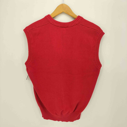 シュミーズラコステ CHEMISE LACOSTE 80‐90S Vネック コットン ニット ベスト レディース 3