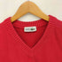 シュミーズラコステ CHEMISE LACOSTE 80‐90S Vネック コットン ニット ベスト レディース 3