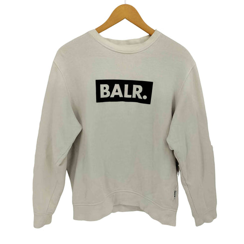 ボーラー BALR ボックスロゴ クルーネック スウェット レディース import:M