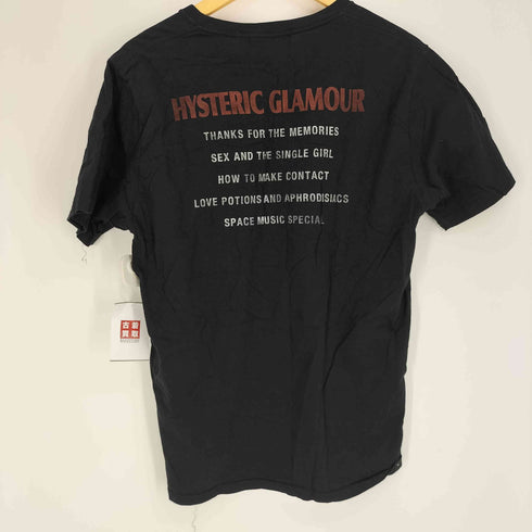 ヒステリックグラマー HYSTERIC GLAMOUR THANKS FOR THE MEMORIES ヒスガール プリント S/S Tシャツ メンズ JPN:L