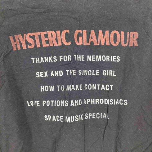 ヒステリックグラマー HYSTERIC GLAMOUR THANKS FOR THE MEMORIES ヒスガール プリント S/S Tシャツ メンズ JPN:L
