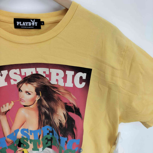 ヒステリックグラマー HYSTERIC GLAMOUR 16AW ヒスガール プリント バックロゴ S/S Tシャツ メンズ JPN:L