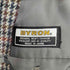 BYRON ウール混千鳥格子 テーラードジャケット メンズ