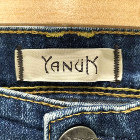 ヤヌーク YANUK ウォームデニム アンクルスキニー PATRICIA レディース 25