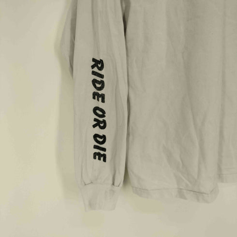 ヒステリックグラマー HYSTERIC GLAMOUR MOTOR CHICK モーター チック プリント リブ付 Tシャツ メンズ JPN:L